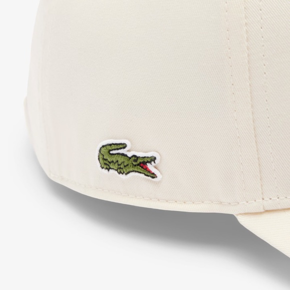 Lacoste NWT Unisex Adjustable Twill Cap - Picture 4 of 5